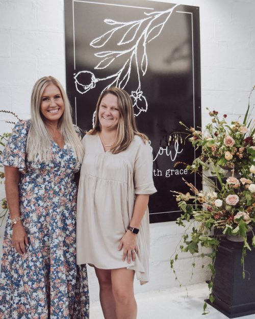 Heather and Dianne, founders of Only Prettier Design and the Found Her Podcast